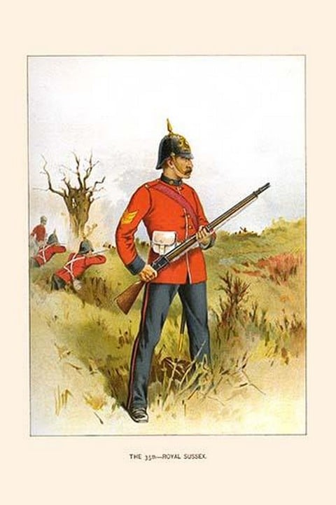 15th Royal Sussex by Walter Richards