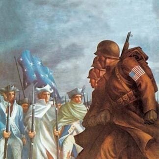 1778/1943 Americans Will Always Fight for Liberty by Bernard Perlin
