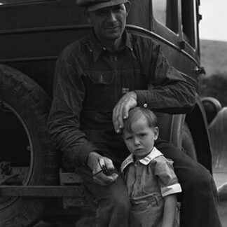 1936 Drought Refugee by Dorothea Lange