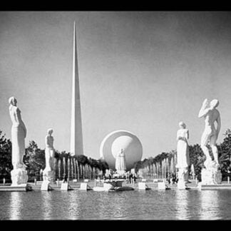 1940 New York World's Fair Trylon and Perisphere by S.H. Gottscho