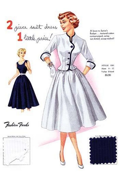 2 Piece Suit Dress 1 Little Price! by Fashion Frocks