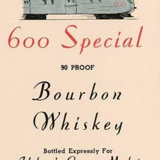 600 Special Bourbon Whiskey