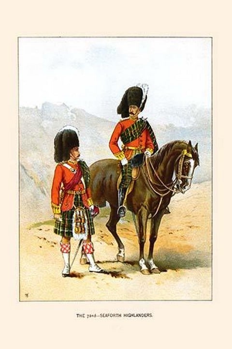 72nd Seaforth Highlanders by Walter Richards