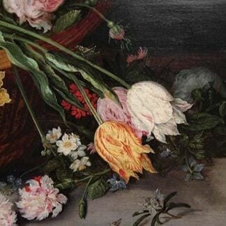 A Basket of Flowers by Jan Breughel the Younger