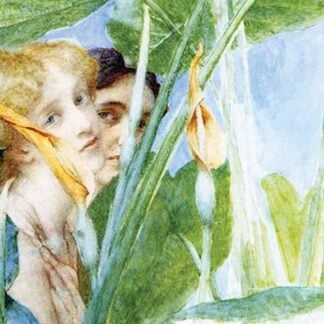 A Beautiful Flower by Sir Lawrence Alma-Tadema