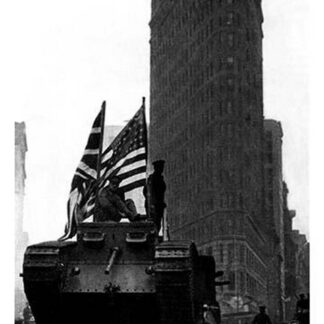 A British Tank on Fifth Avenue by Gilbert