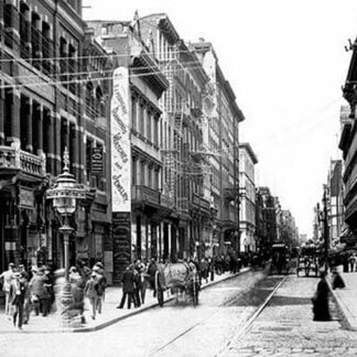 A Busy Philadelphia Street