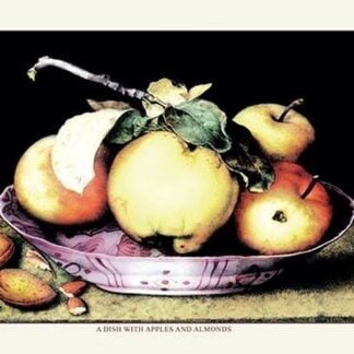 A Dish with Apples and Almonds by Giovanna Garzoni