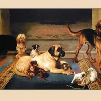 A Domestic Scene by W. Trood