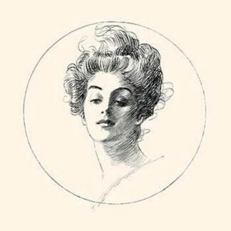A Face by Charles Dana Gibson