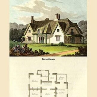 A Farm House by J. B. Papworth