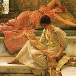 A Favorite Poet by Sir Lawrence Alma-Tadema