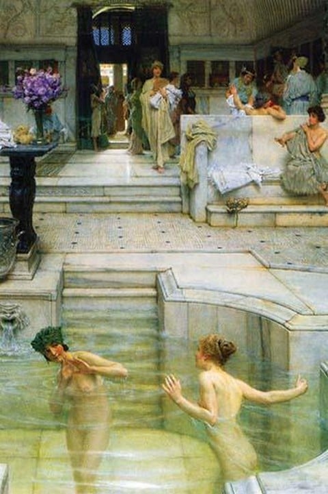 A Favorite Tradition by Sir Lawrence Alma-Tadema