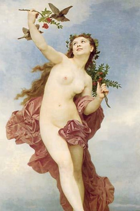 A Female as Day by William Bouguereau