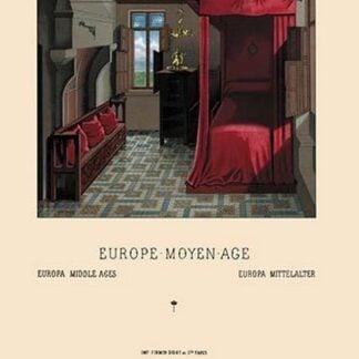 A Fifteenth Century Flemish Interior by Auguste Racinet