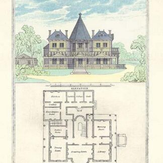 A French Suburban Chateau by Richard Brown