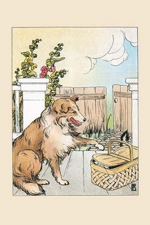 A Furry Tail in a Basket by Frances Beem