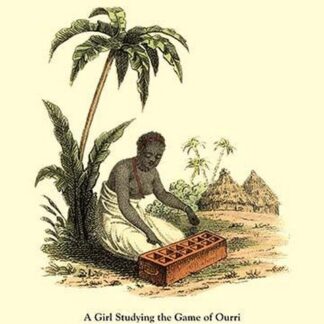 A Girl Studying the Game of Ourri