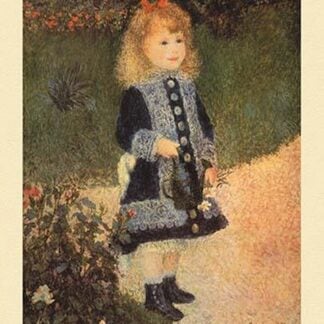 A Girl with a Watering Can by Renoir