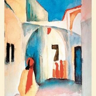A Glance Down an Alley by August Macke