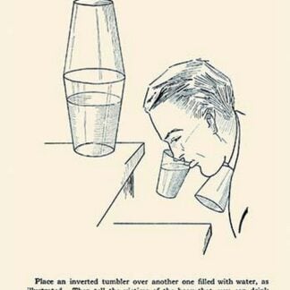 A Good Trick with Glasses by Harry Houdini