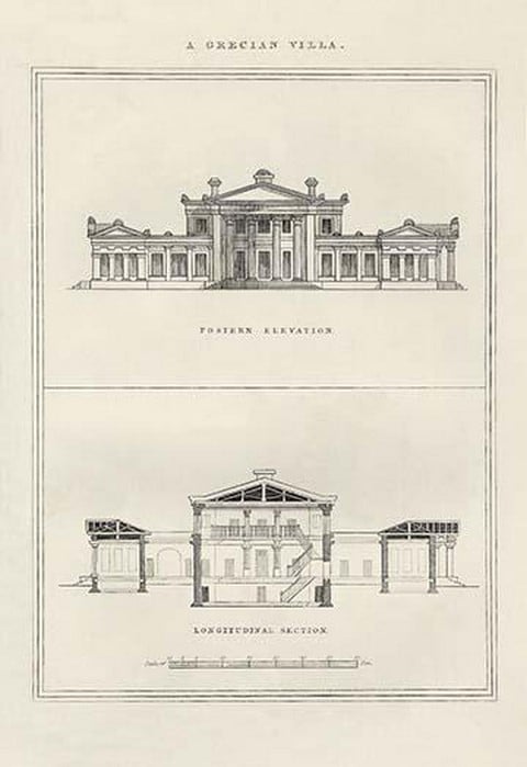 A Grecian Villa #2 by Richard Brown