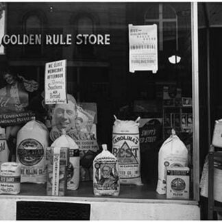 A Grocery Window by Dorothea Lange