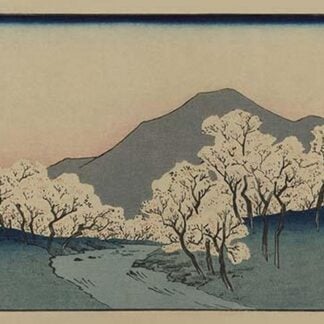 A Grove of Cherry Trees (Sakura namiki zu) by Utagawa Hiroshige