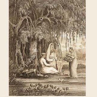 A Hindoo Family of the Banian Cast by Baron de Montalemert