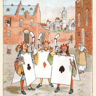 A Horn call and hue and cry was issued by the Cards of Court by Randolph Caldecott