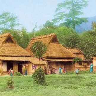 A Japanese Farmhouse by Imperial Art School of Japan