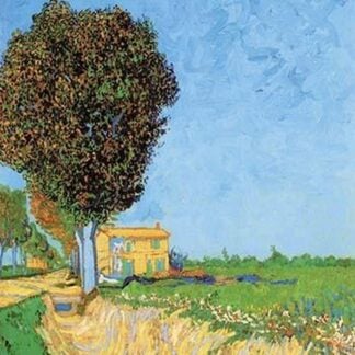 A Lane Near Arles by Vincent van Gogh