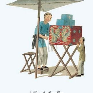 A Man with a Raree Show by George Henry Malon