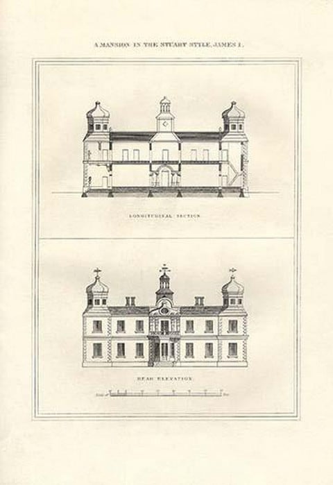 A Mansion in Stuart Style by Richard Brown
