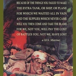 A Marine's Poem by Cecil Calvert Beall