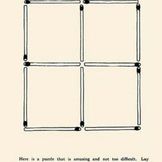 A Match Trick by Harry Houdini