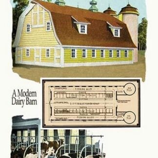 A Modern Dairy Barn by Geo E. Miller