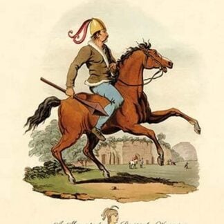 A Mounted British Warrior
