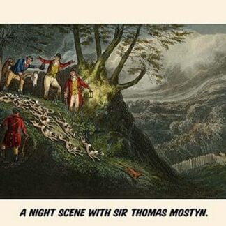 A Night Scene with Sir Thomas Mostyn by Henry Alken