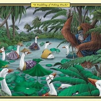 A Paddling of Peking Ducks by Richard Kelly