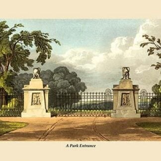 A Park Entrance by J. B. Papworth