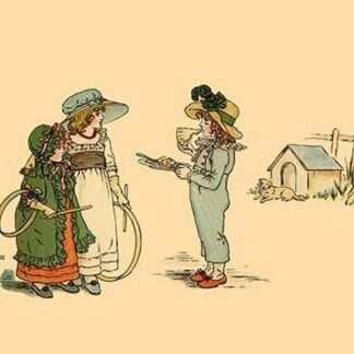 A Piece of Pie of A Game of Hoop? by Kate Greenaway