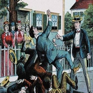 A Punch Sends Them Sprawling