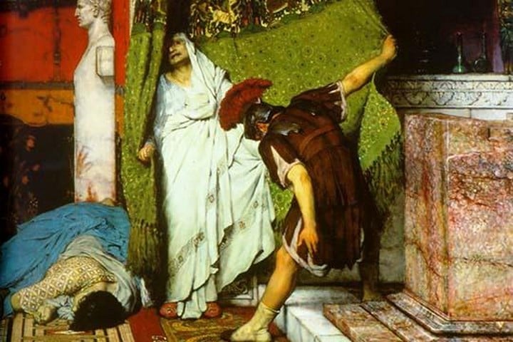 A Roman Emperor AD 41 by Sir Lawrence Alma-Tadema