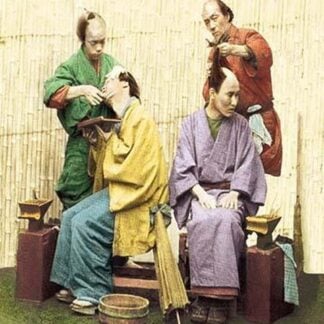 A Shave and a Topknot Prepared by Von Stillfried