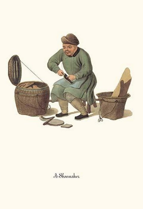 A Shoemaker by George Henry Malon