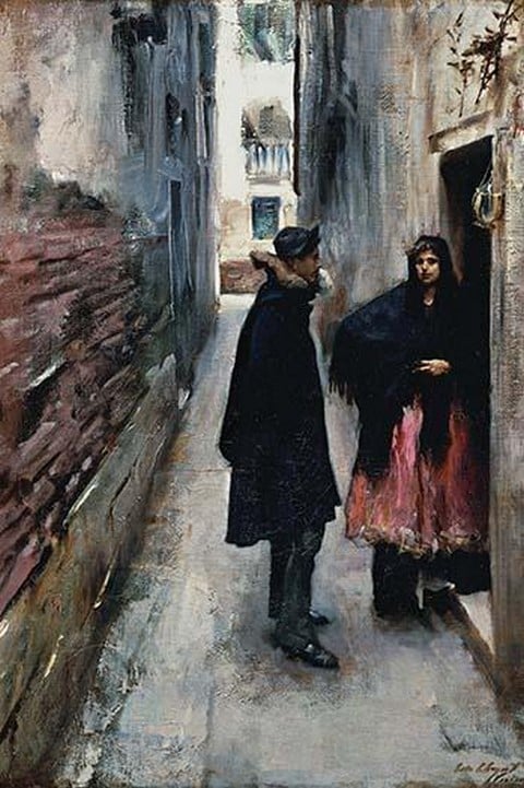 A Street in Venice by John Singer Sargent