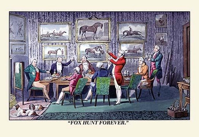 A Toast to Fox Hunting by Henry Thomas Alken