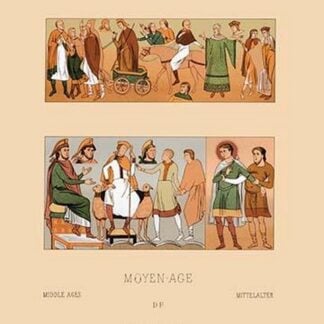 A Variety of Medieval Fashions by Auguste Racinet