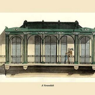 A Verandah by J. B. Papworth